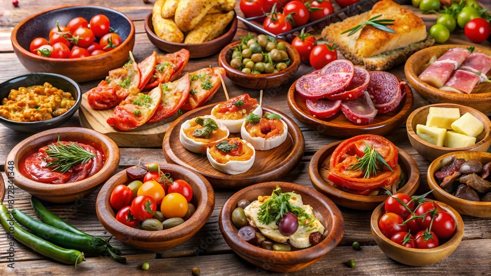 Spanish Tapas & Crusty Bread Spanish Tapas & Crusty Bread