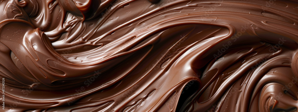 Chocolate background texture brown milk wave liquid Chocolate background texture brown milk wave liquid