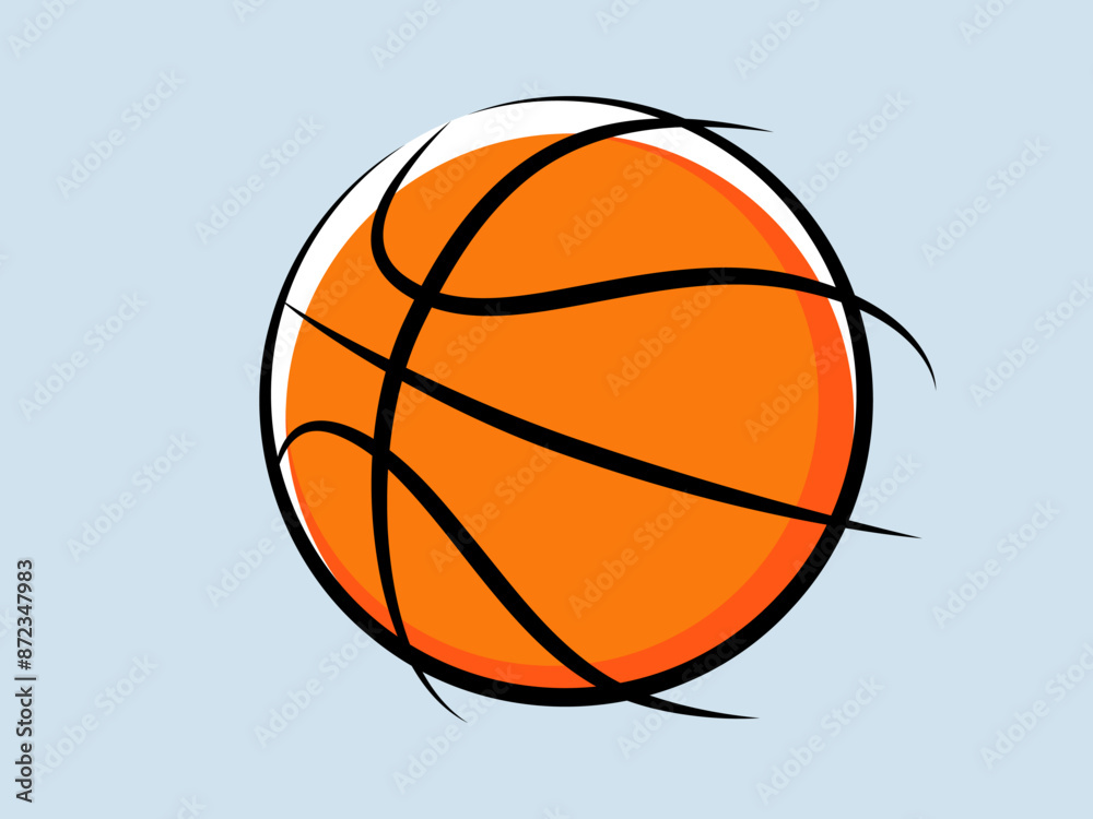 Sport ball illustration. Basketball ball illustration. Sport ball illustration. Basketball ball illustration.