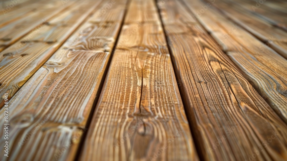 This image showcases a close-up view of a wooden floor, bringing attention to the detailed grain patterns and texture that highlight the natural beauty of the wood. This image showcases a close-up view of a wooden floor, bringing attention to the detailed grain patterns and texture that highlight the natural beauty of the wood.