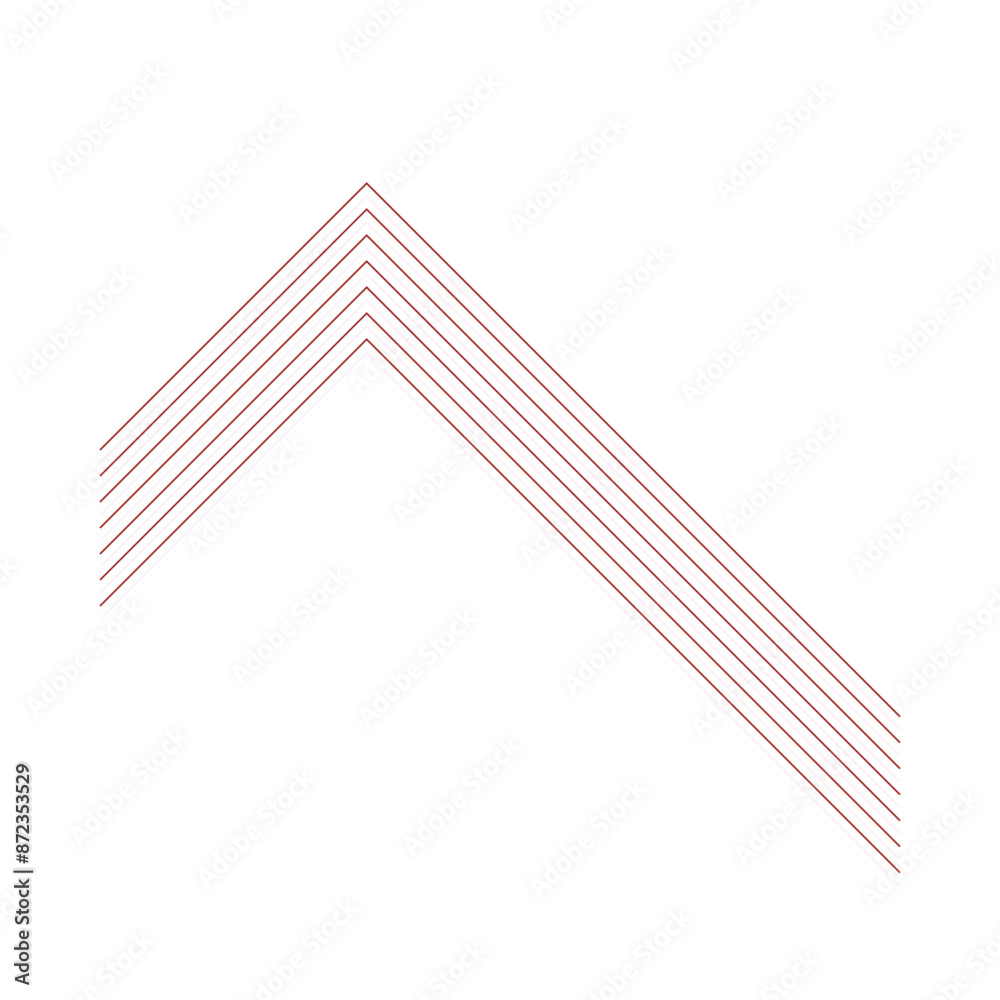 An abstract retro zig zag stripe pattern design element. An abstract retro zig zag stripe pattern design element.