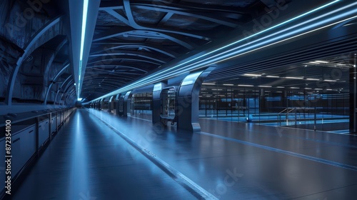 A hightech sports complex in the heart of the city uses mystical energy to power its facilities