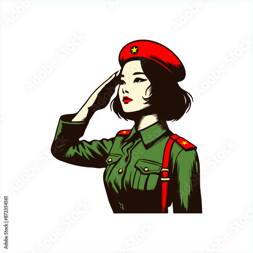 china red army left wings military