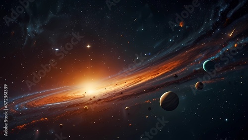 Fabulous version about the universe
