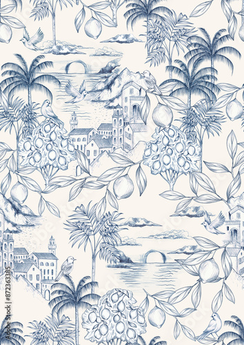 pattern with flowers