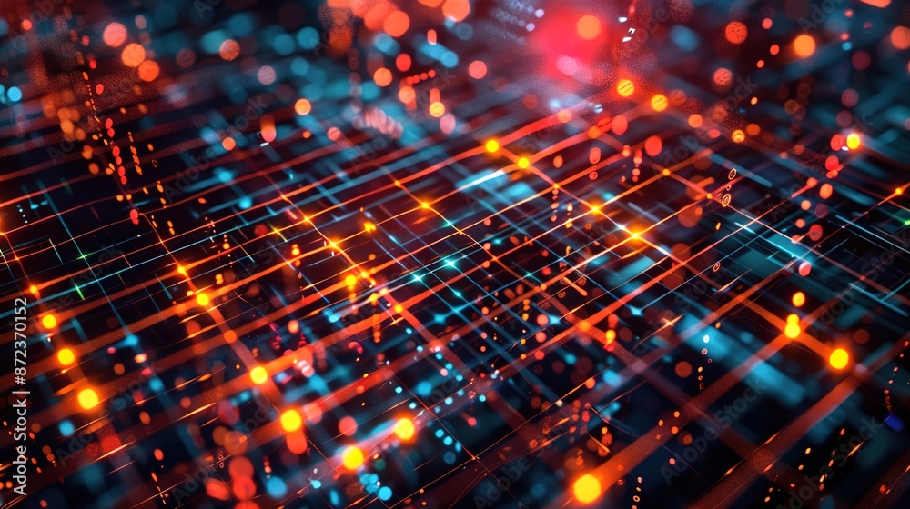 Web Development Frameworks in Tech-Inspired 3D Grid Design Web Development Frameworks in Tech-Inspired 3D Grid Design
