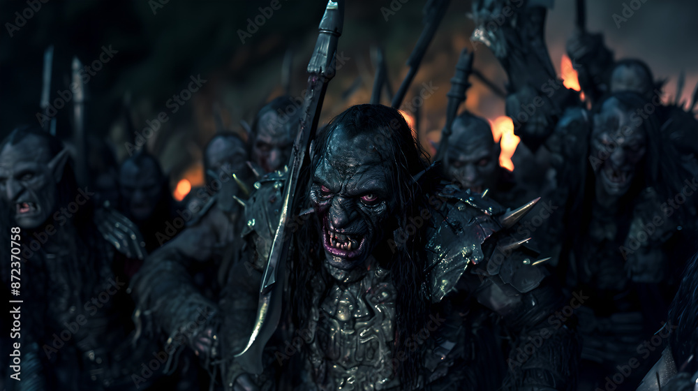Mystic orc Figures Mystic orc Figures