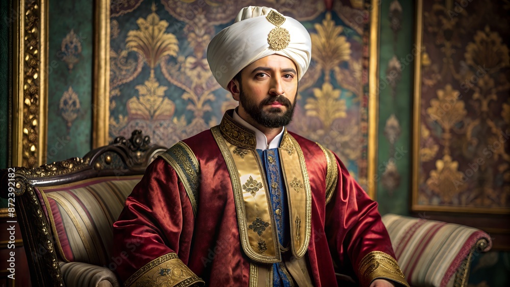 Fototapeta premium an Ottoman Pasha