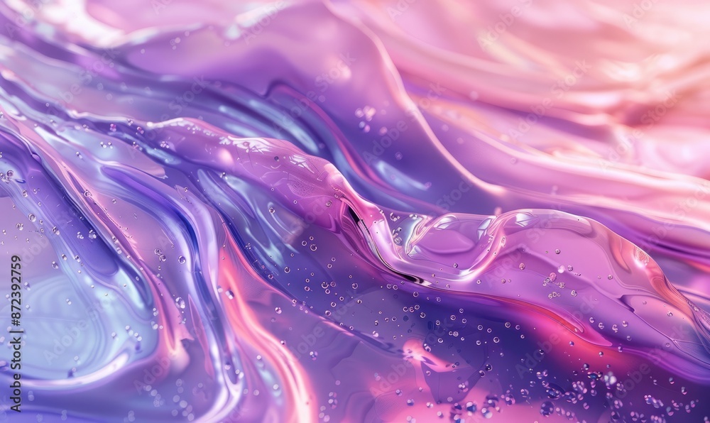 Iridescent liquid gradients Iridescent liquid gradients