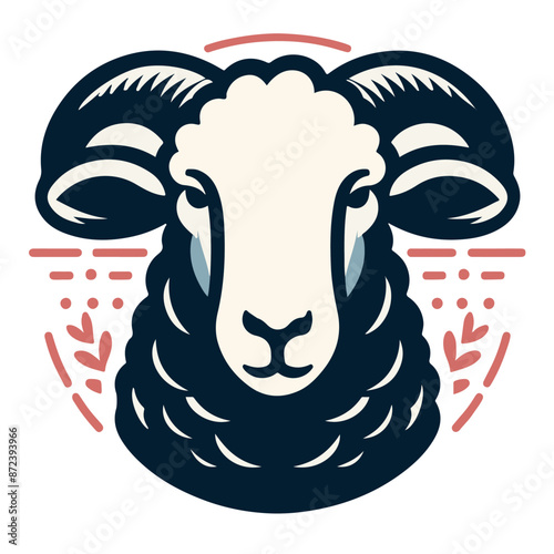 Illustration of a sheep
