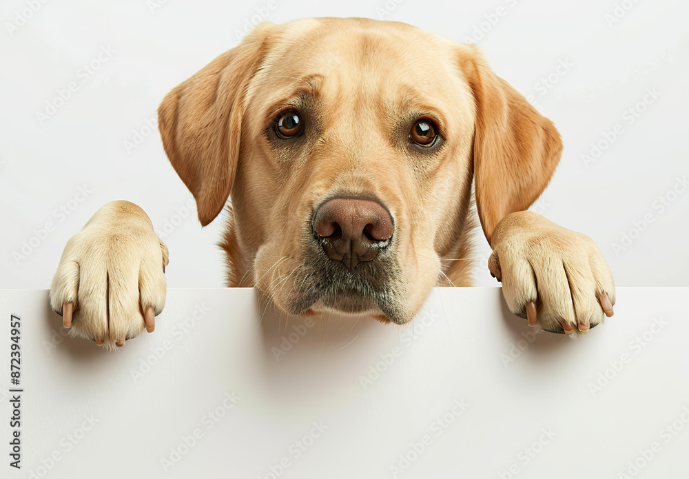 Curious Labrador Retriever close-up Curious Labrador Retriever close-up