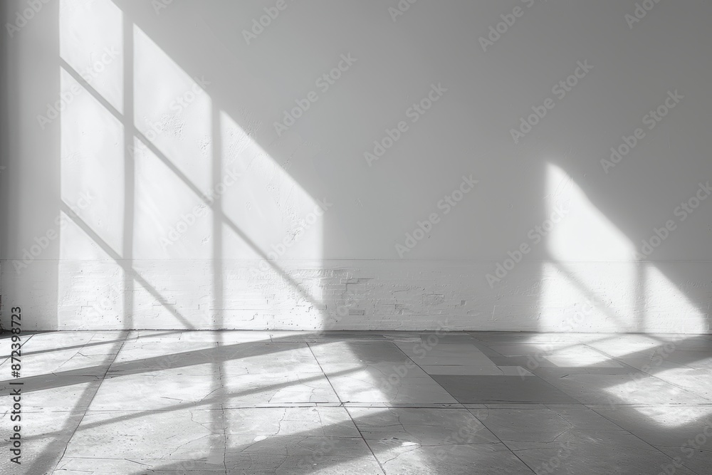 Clear wall with shadows from palm plant, room for copy tropical. Clear wall with shadows from palm plant, room for copy tropical.
