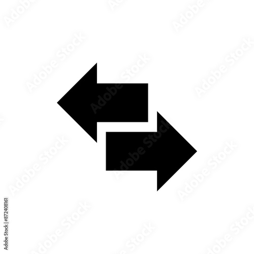 Free Download Transfer arrow icon with simple and modern design - GFXLoad