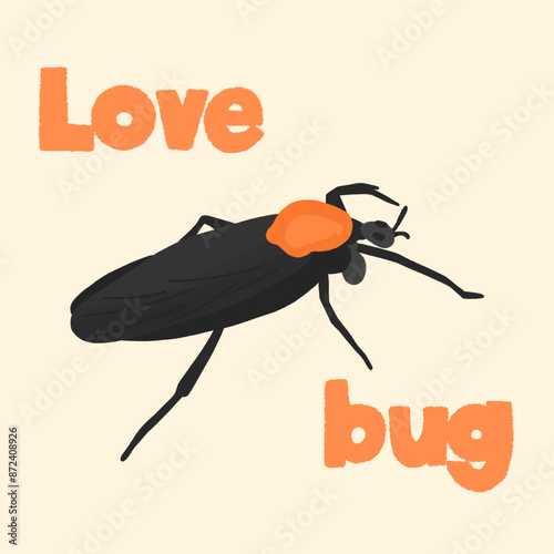 Lovebug - Concept Illustration of Bugs Infesting the City