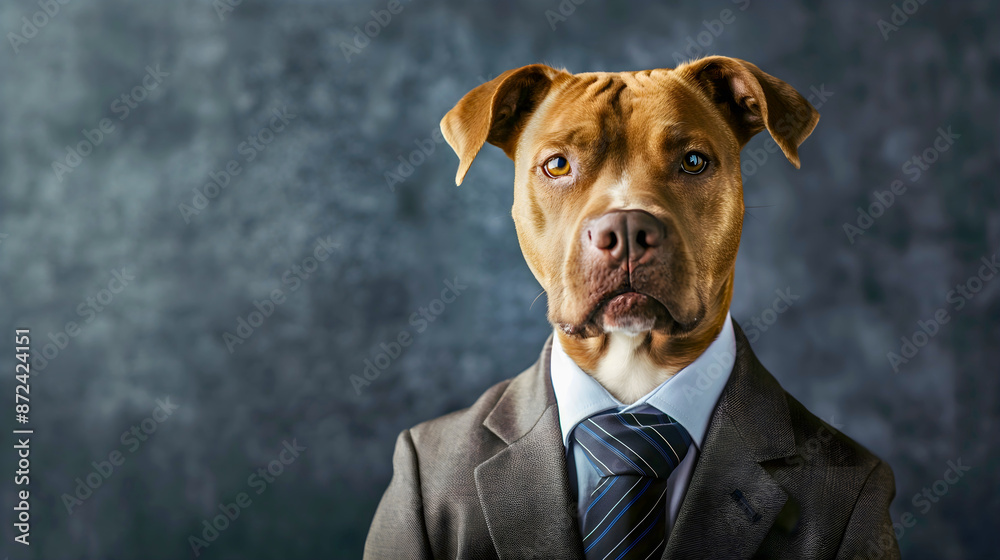 Kuce Stafford in a business suit, finishing some work. Kuce Stafford in a business suit, finishing some work.