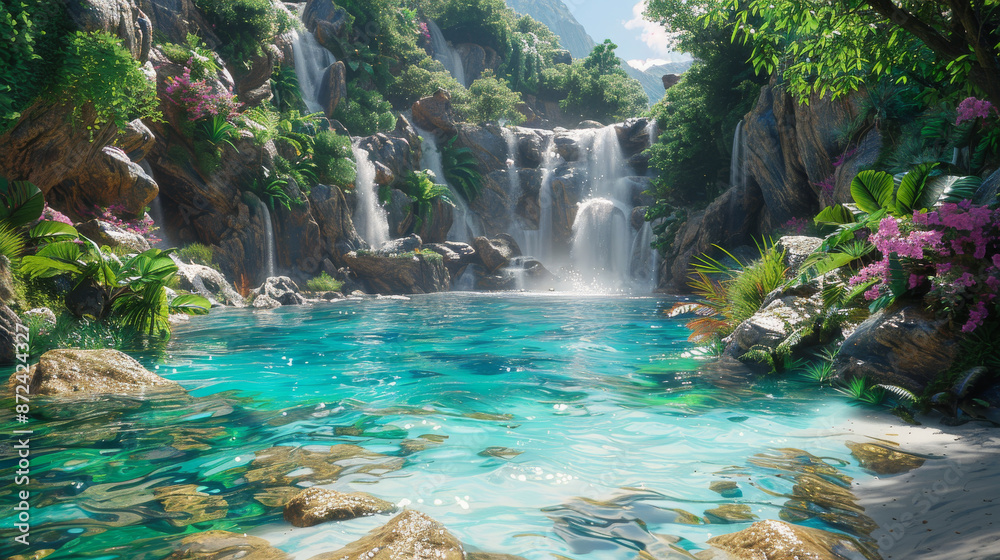 Naklejka premium Paradise