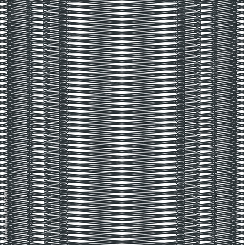 Adobe Illustrator Artwork with symmetrical horizontal lines and bumps or sills