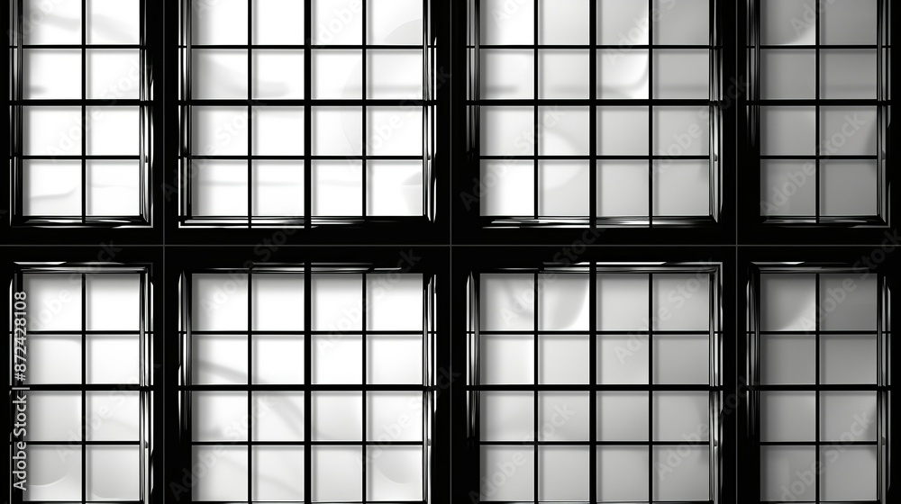 Grid pattern background texture with intersecting lines forming perfect squares, providing a versatile and timeless design suitable for various creative applications. , Minimalism,