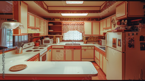 Home interiors shot with instant camera