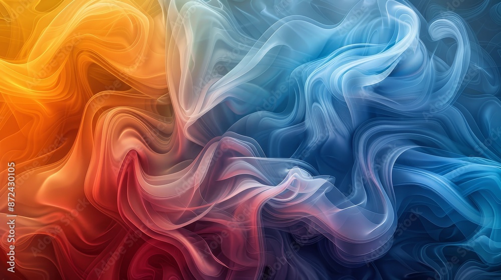 Flowing Fantasies Gradient Smoke Patterns Flowing Fantasies Gradient Smoke Patterns