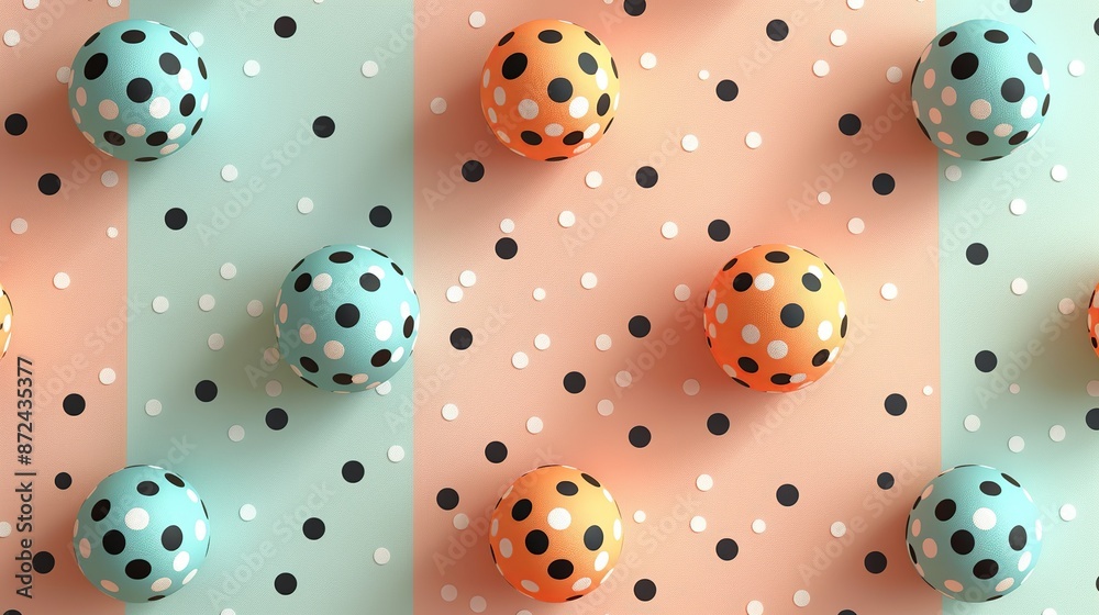 Cute and playful polka dot pattern with small, evenly spaced dots on a pastel background, perfect for children's designs, nursery decor, and whimsical illustrations. , Minimalism, Cute and playful polka dot pattern with small, evenly spaced dots on a pastel background, perfect for children's designs, nursery decor, and whimsical illustrations. , Minimalism,