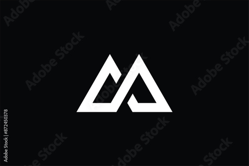 Free Download letter A triangle 3d geometric logo, letter A logo for safety warning and power - GFXLoad