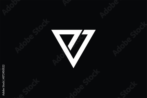 letter V triangle shield protection icon logo, letter C V triangle icon, Abstract initial triangle letters VG or GV logo suitable for golf store company logo vector design, letter v with check logo