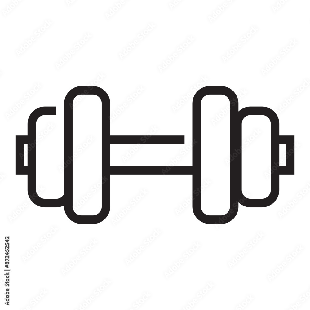 barbell icon. Weight Lifting flat icon. For the sports area or gym icon. vector eps 10. barbell icon. Weight Lifting flat icon. For the sports area or gym icon. vector eps 10.