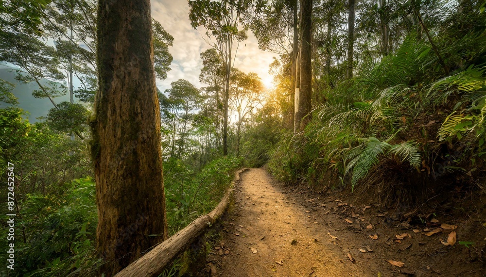 Obraz premium path in the woods