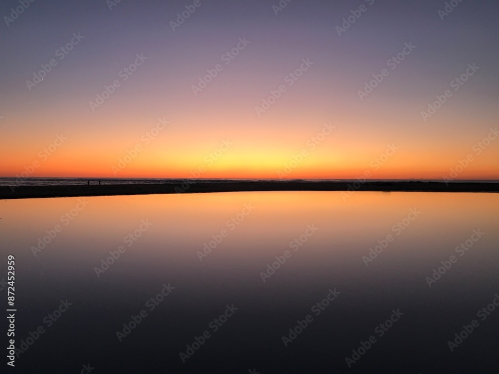 Obraz premium sunset over the sea