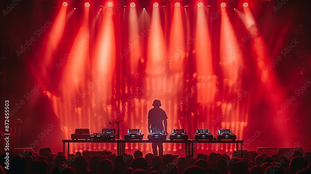 Example Dj Celebrate musical diversity with podiums for festivals, featuring DJ ...