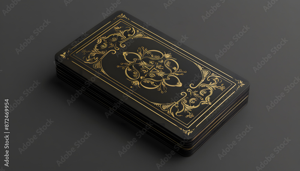 Fototapeta premium Card mockup