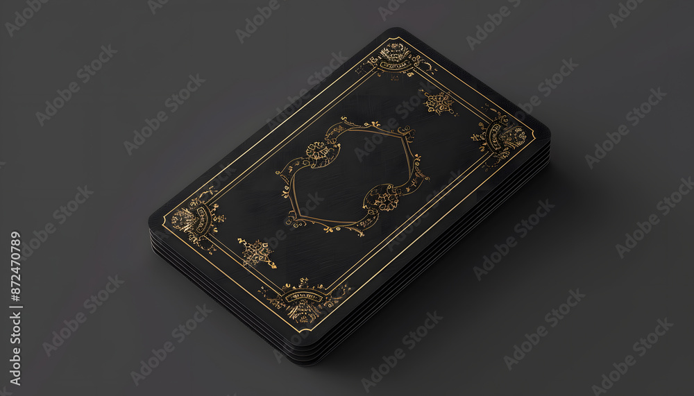 Fototapeta premium Card mockup