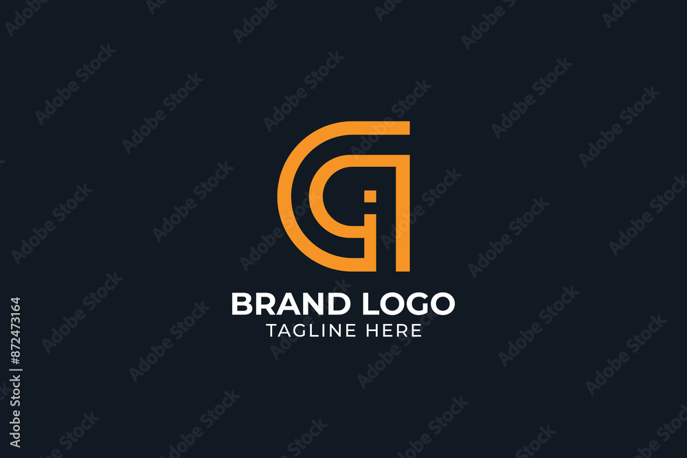letter CP DI DP modern iconic elegant professional business logo, letter CD Pi creative minimal monochrome monogram symbol letter CP DI DP modern iconic elegant professional business logo, letter CD Pi creative minimal monochrome monogram symbol