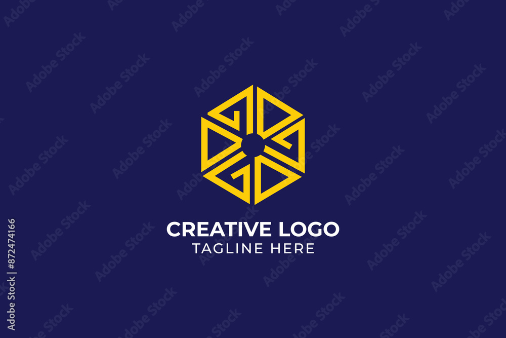 hexagonal Architecture logo design construction and architecture hexagonal Architecture logo design construction and architecture