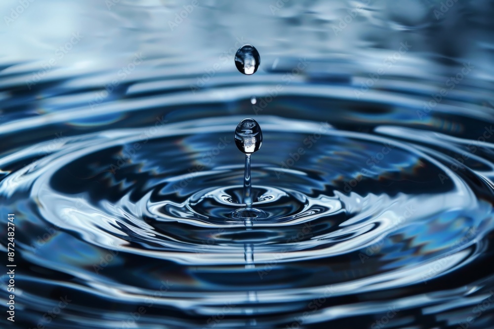 Water Droplet Splash. Water Droplet Splash.