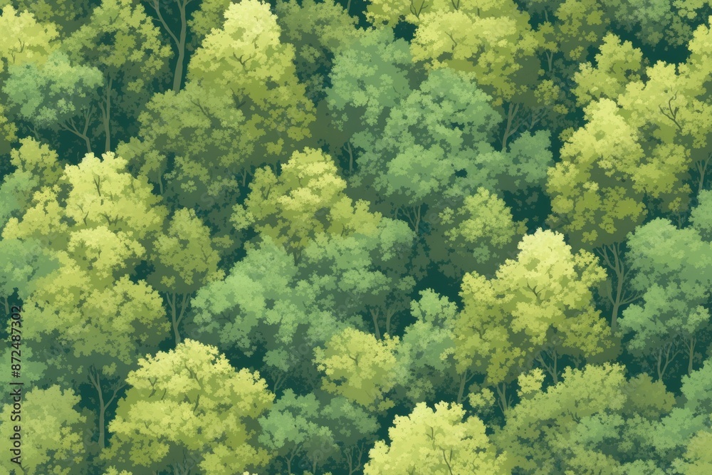 Repeating tree pattern for web design Repeating tree pattern for web design