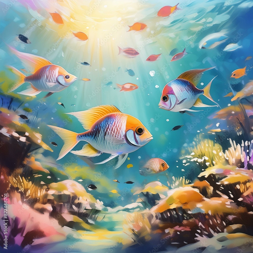 Fototapeta premium 熱帯魚