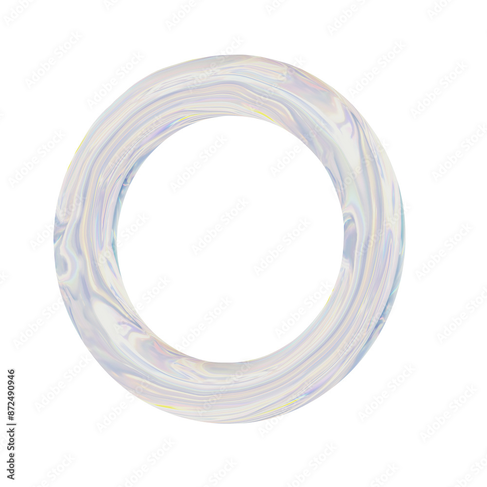 3D holographic design element 3D holographic design element