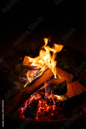 campfire flame