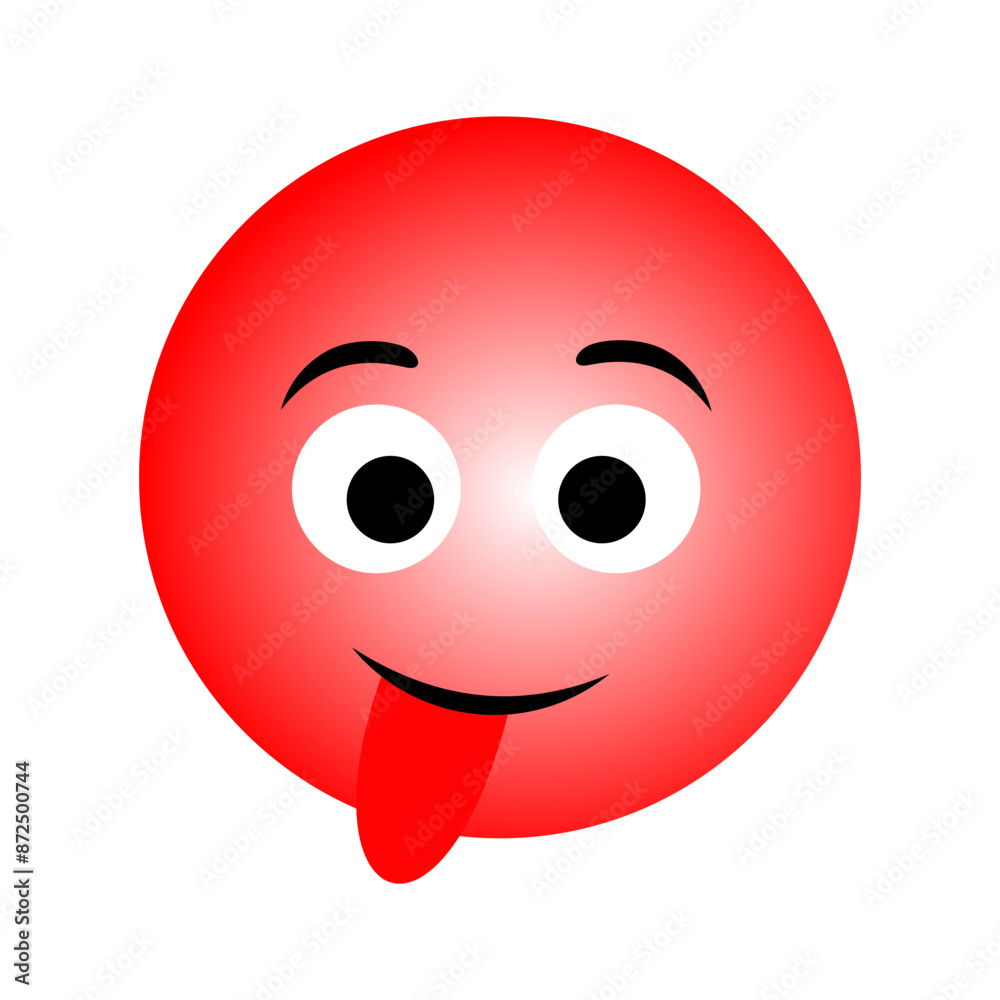 Fototapeta premium 3d smiley face