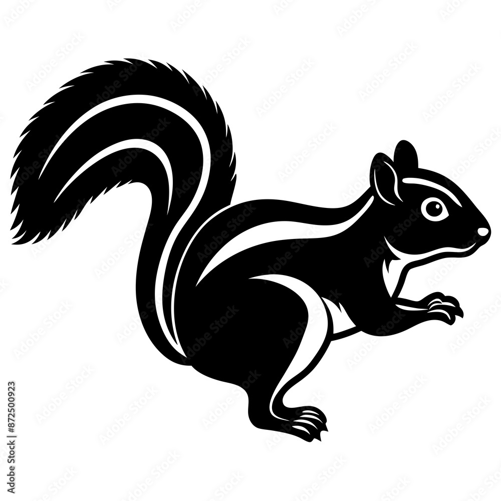 a cute rabbit vector silhouette illustration a cute rabbit vector silhouette illustration