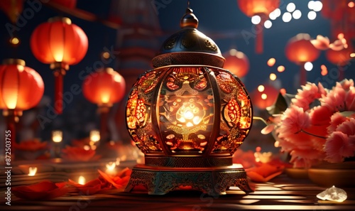 chinese new year lanterns