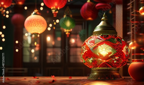 chinese new year lanterns