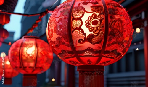 chinese new year lanterns