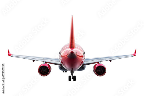 Plane tail Isolated on transparent background