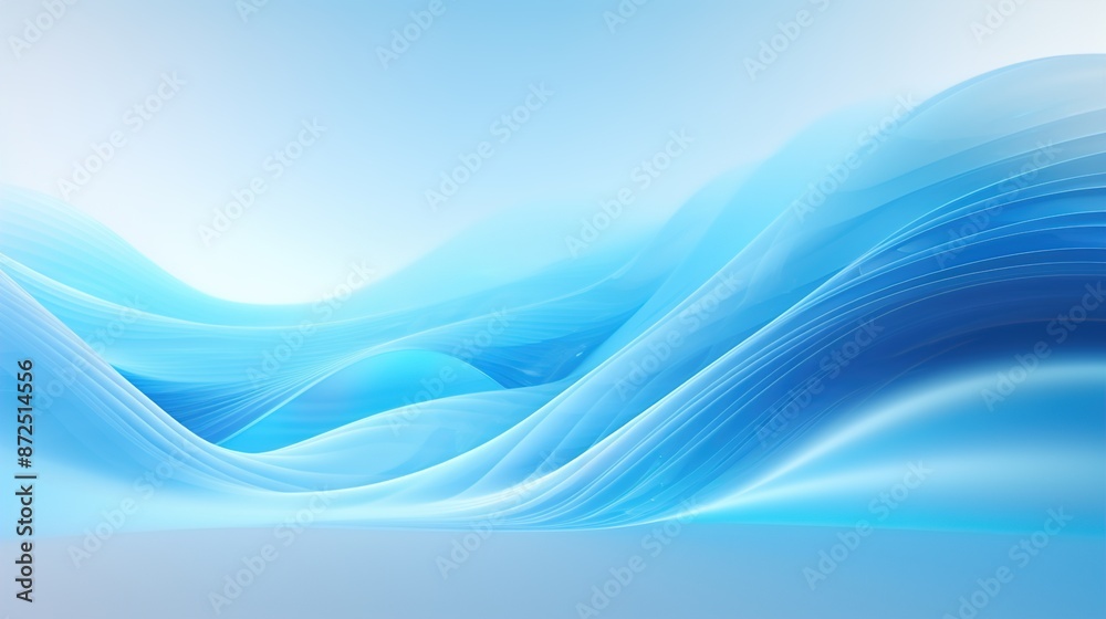 Abstract wavy flowing background Abstract wavy flowing background