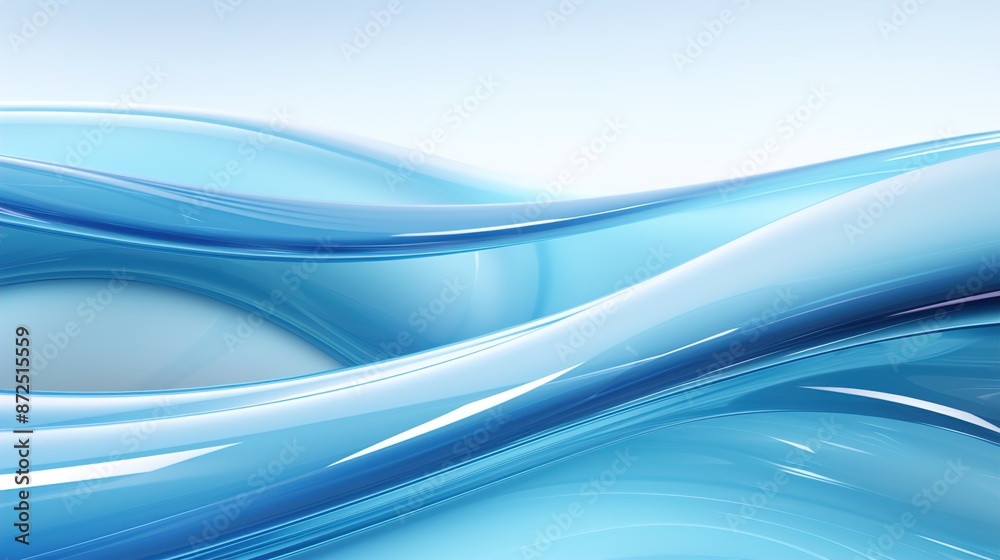 Obraz premium Abstract wavy flowing background