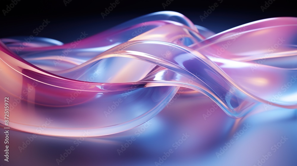 Abstract wavy flowing background Abstract wavy flowing background