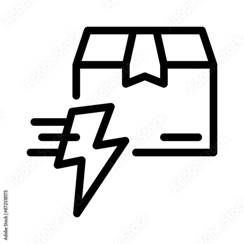 flash line icon